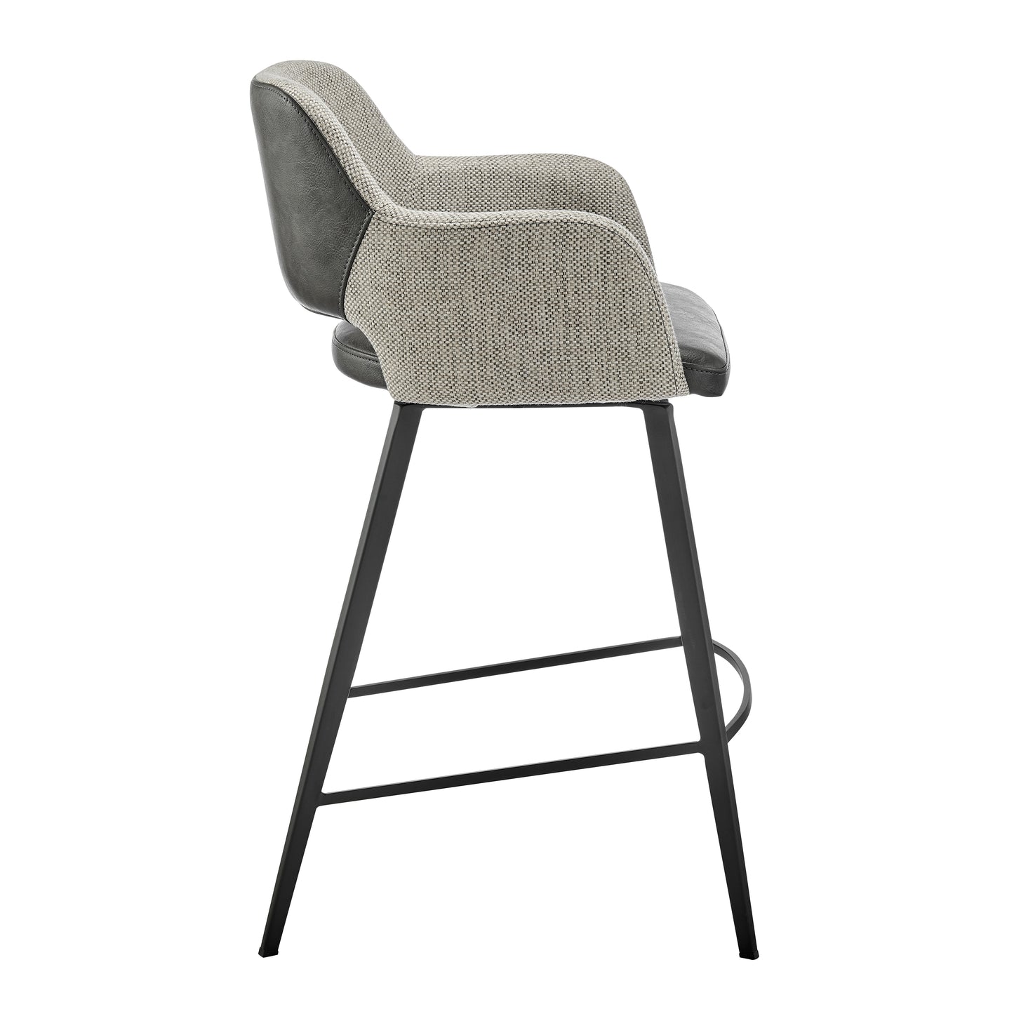 Desi Swivel Counter Stool 30584-DKGRY