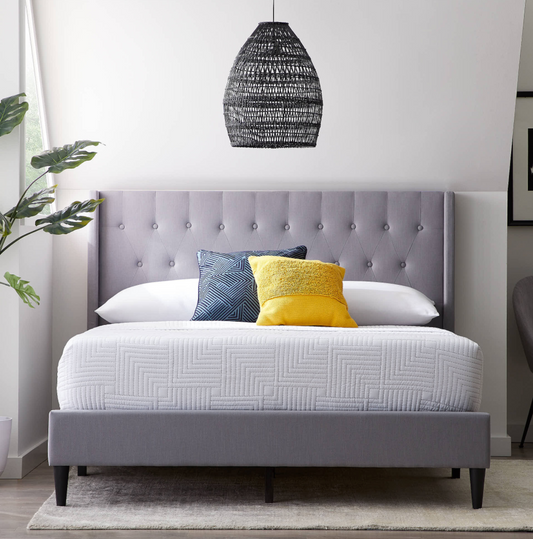 WEEKENDER™ WREN BLUE GRAY UPHOLSTERED BED